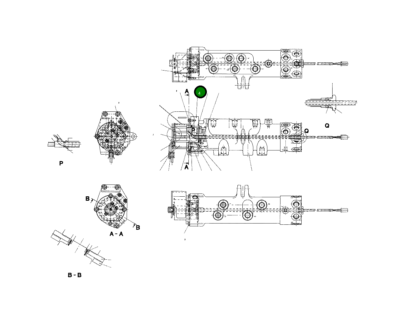 Крышка 22B-914-9450  Komatsu