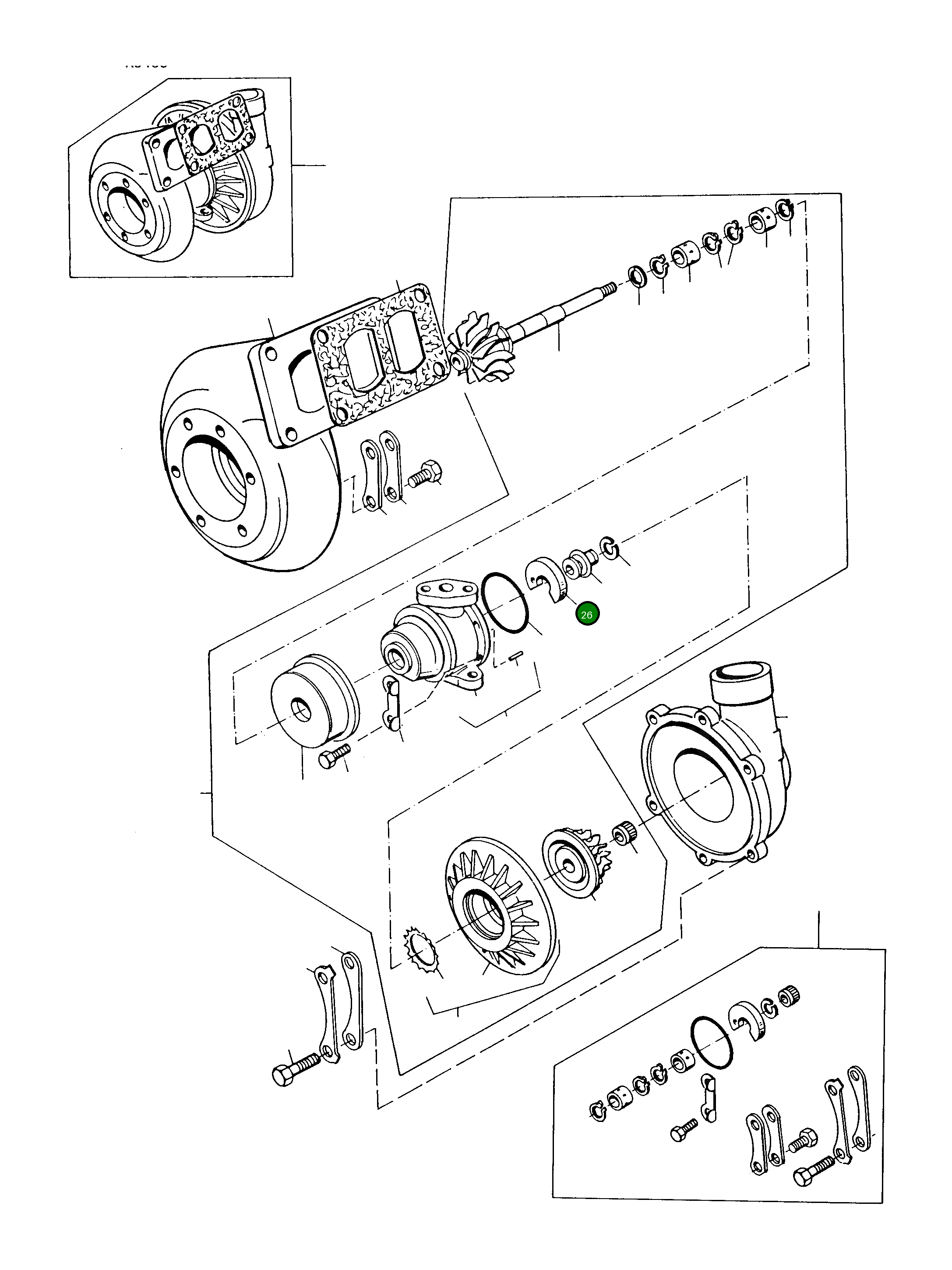 Подшипник 4908882M1 Komatsu