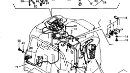 Жгут проводов YM172983-16520 Komatsu