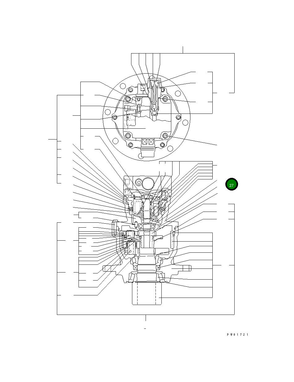 Подшипник YM24105-062044 Komatsu