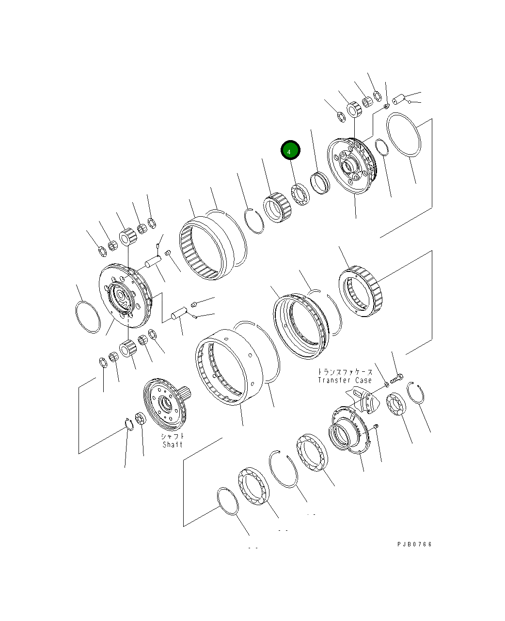 Подшипник 06040-06016  Komatsu