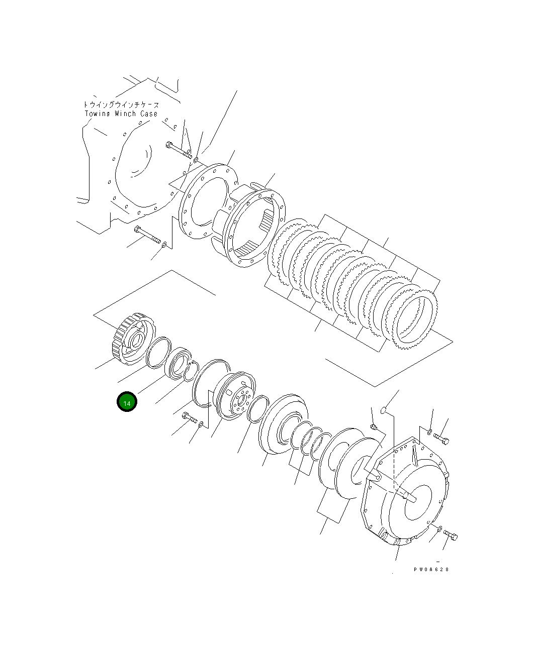 Подшипник 06030-06018 Komatsu