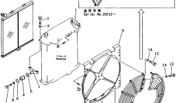 Крышка 209-03-61230 Komatsu