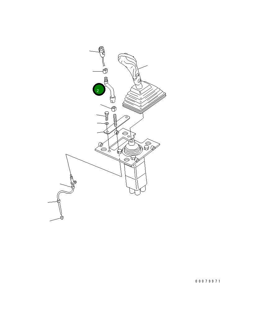 Рычаг 421-V92-A140 Komatsu