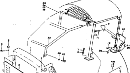 Защитный кожух 154-91-21111 Komatsu