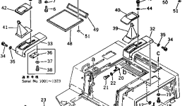 Крышка 363-54-14250 Komatsu