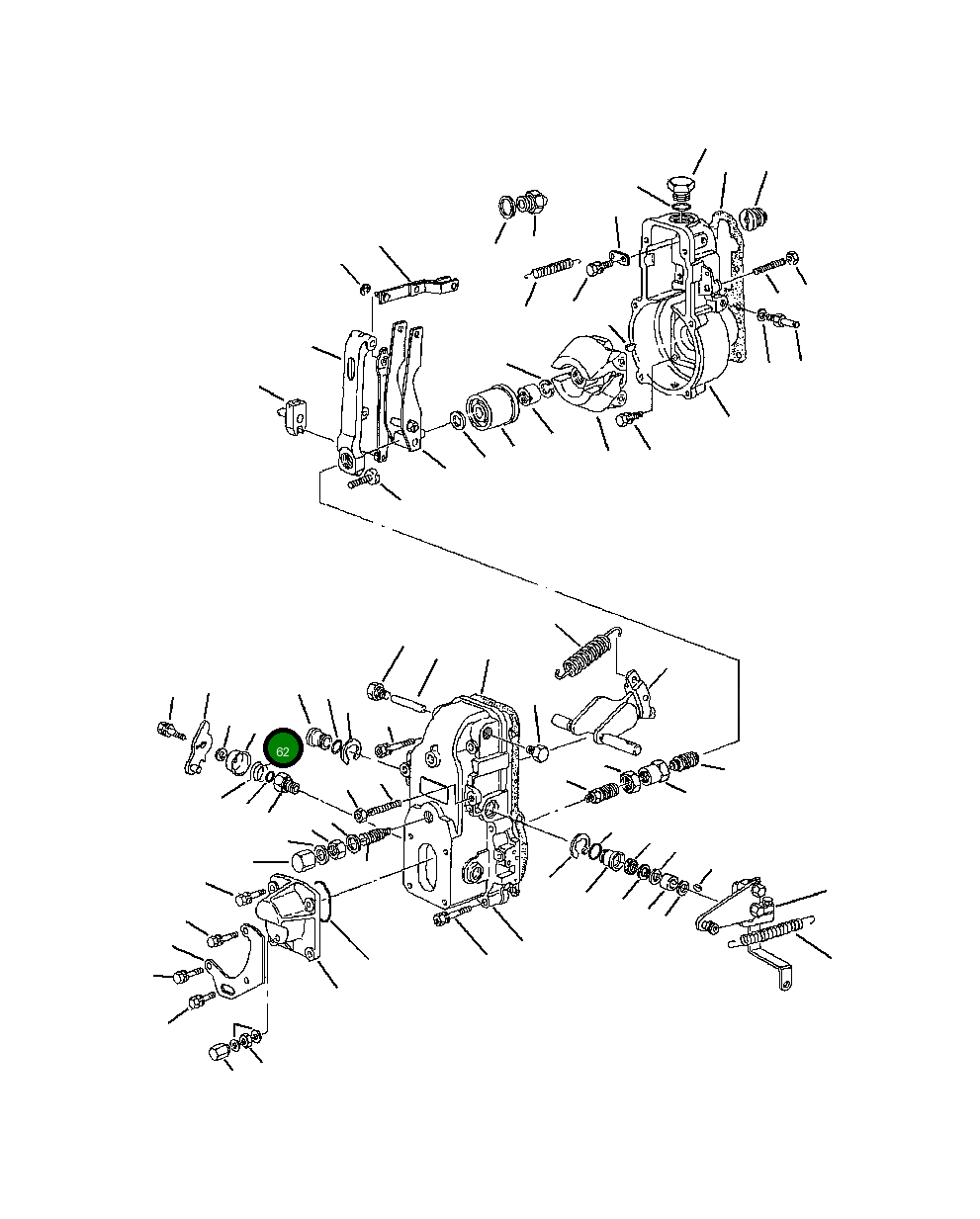 Крышка YMX15432-20100 Komatsu