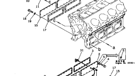 Крышка 6164-21-6950  Komatsu