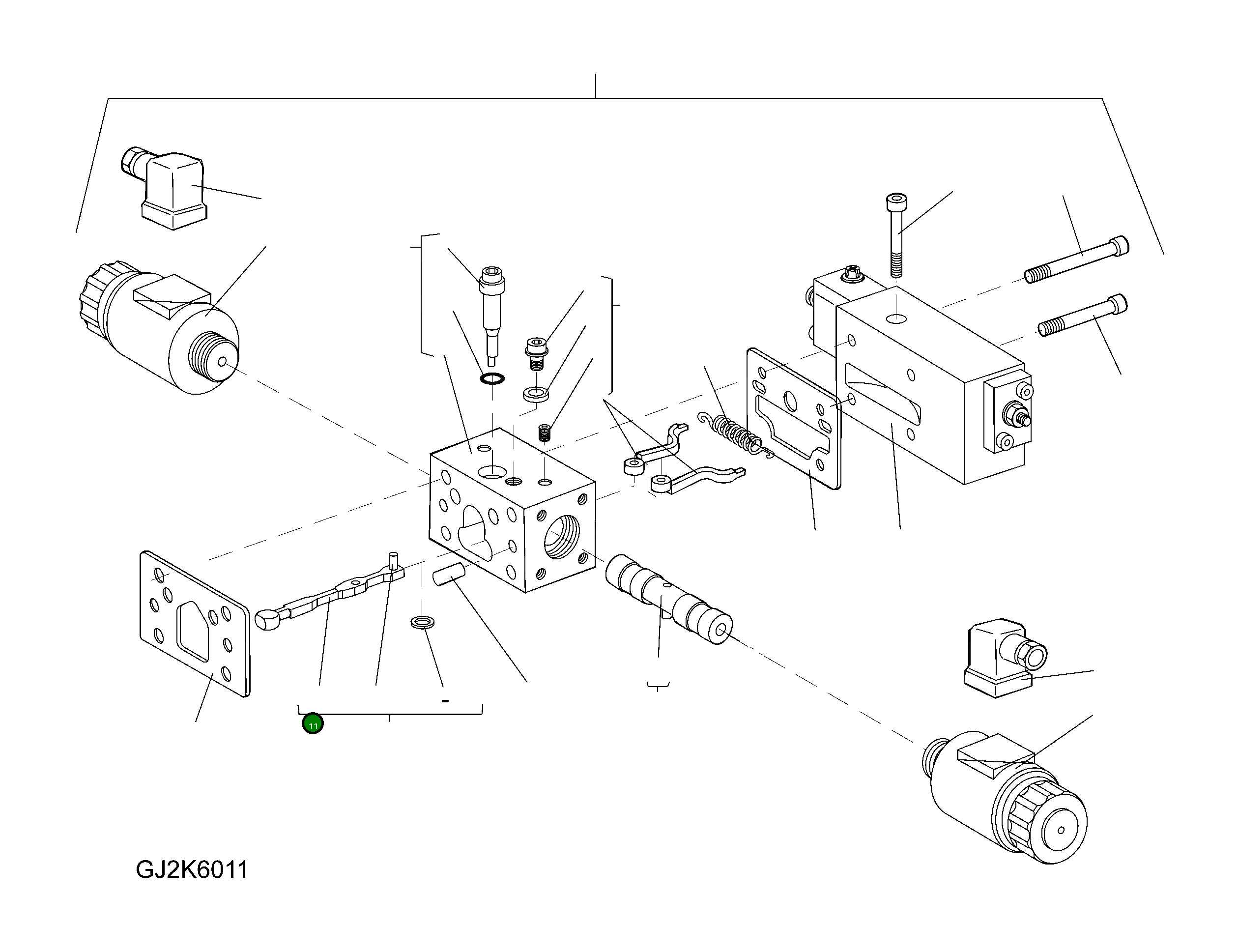 Рычаг 42W-17-H0R02 Komatsu