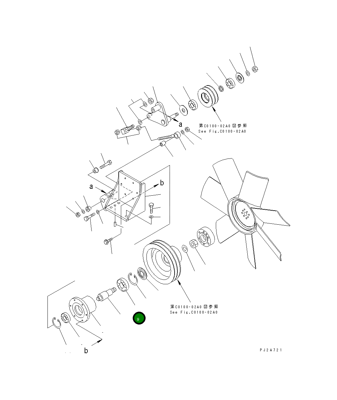 Подшипник 06044-06307 Komatsu
