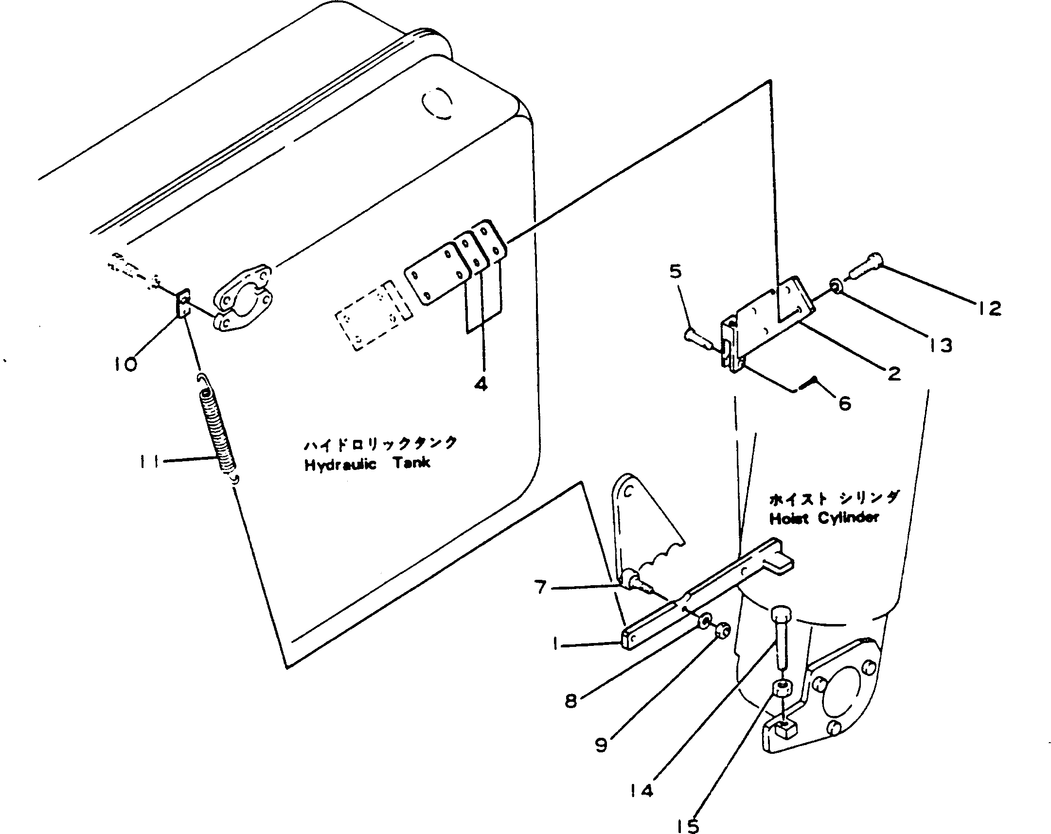 Рычаг 566-43-13610 Komatsu
