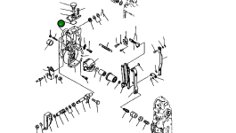 Крышка DK 154063-7900 Komatsu