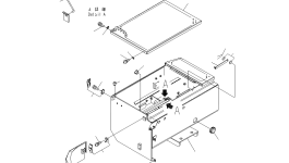 Крышка 427-06-24462 Komatsu