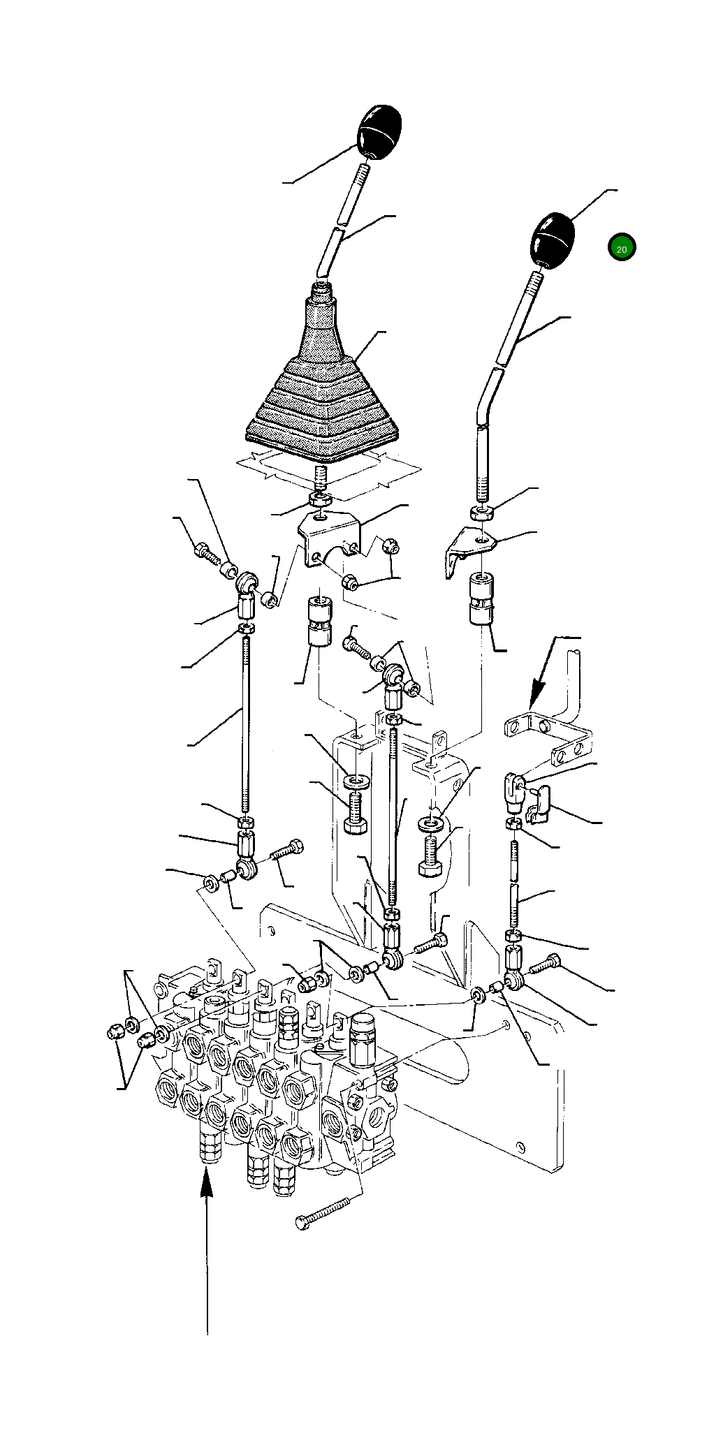 Рычаг 500022889 Komatsu