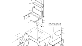 Крышка 8255-54-4380 Komatsu