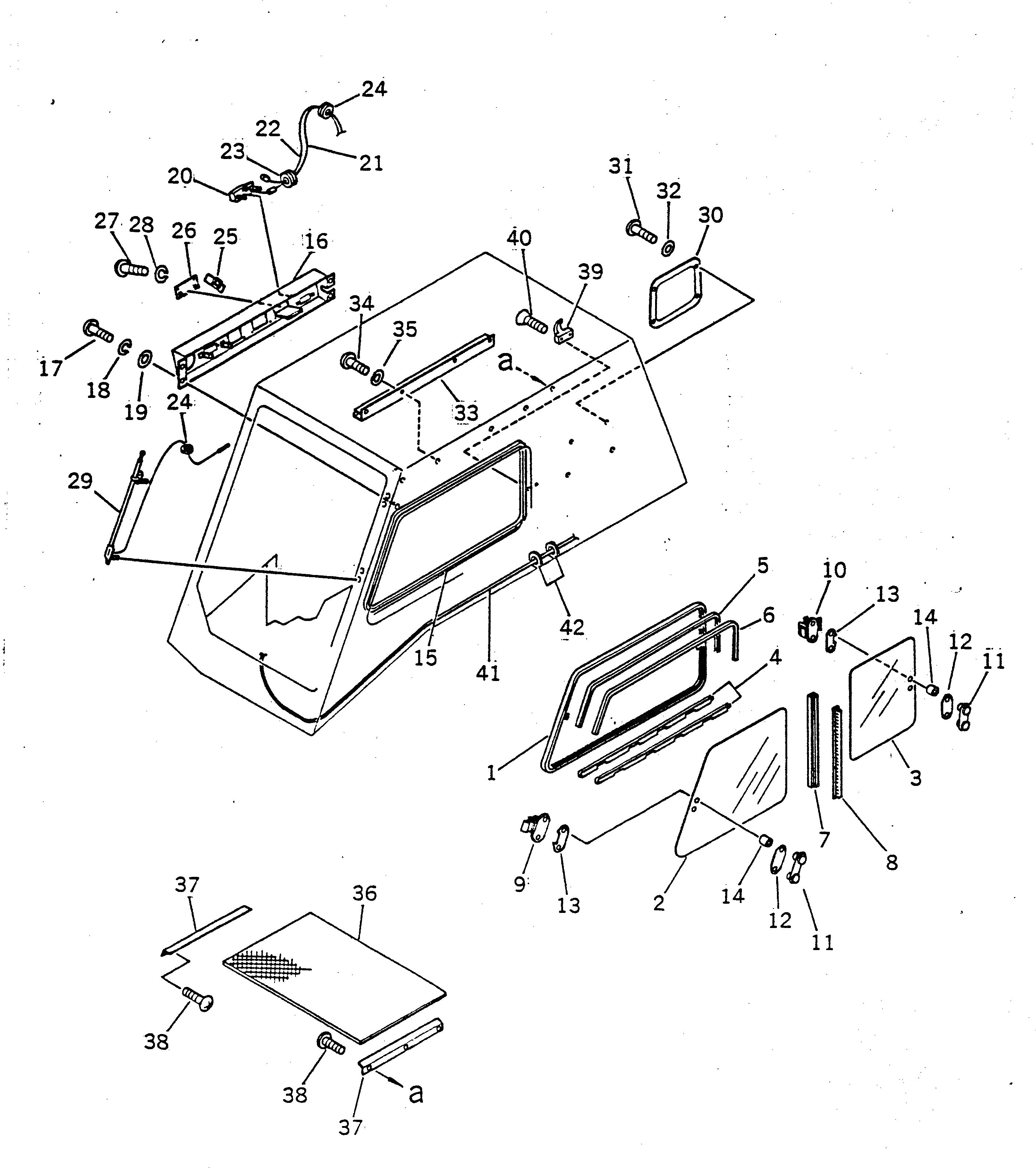 Крышка 23S-06-11840 Komatsu