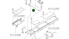 Крышка 21T-54-67391  Komatsu