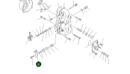 Рычаг DK154367-4020 Komatsu