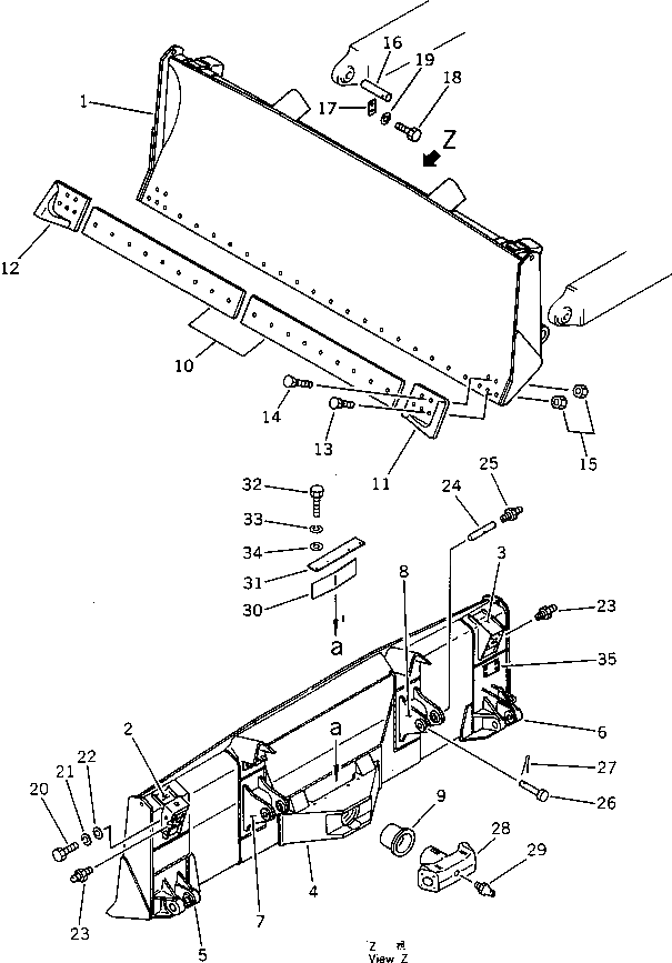 Крышка 144-920-1730 Komatsu
