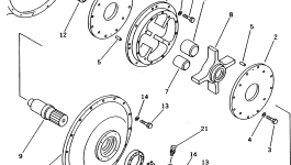 Подшипник 569-01-12491 Komatsu