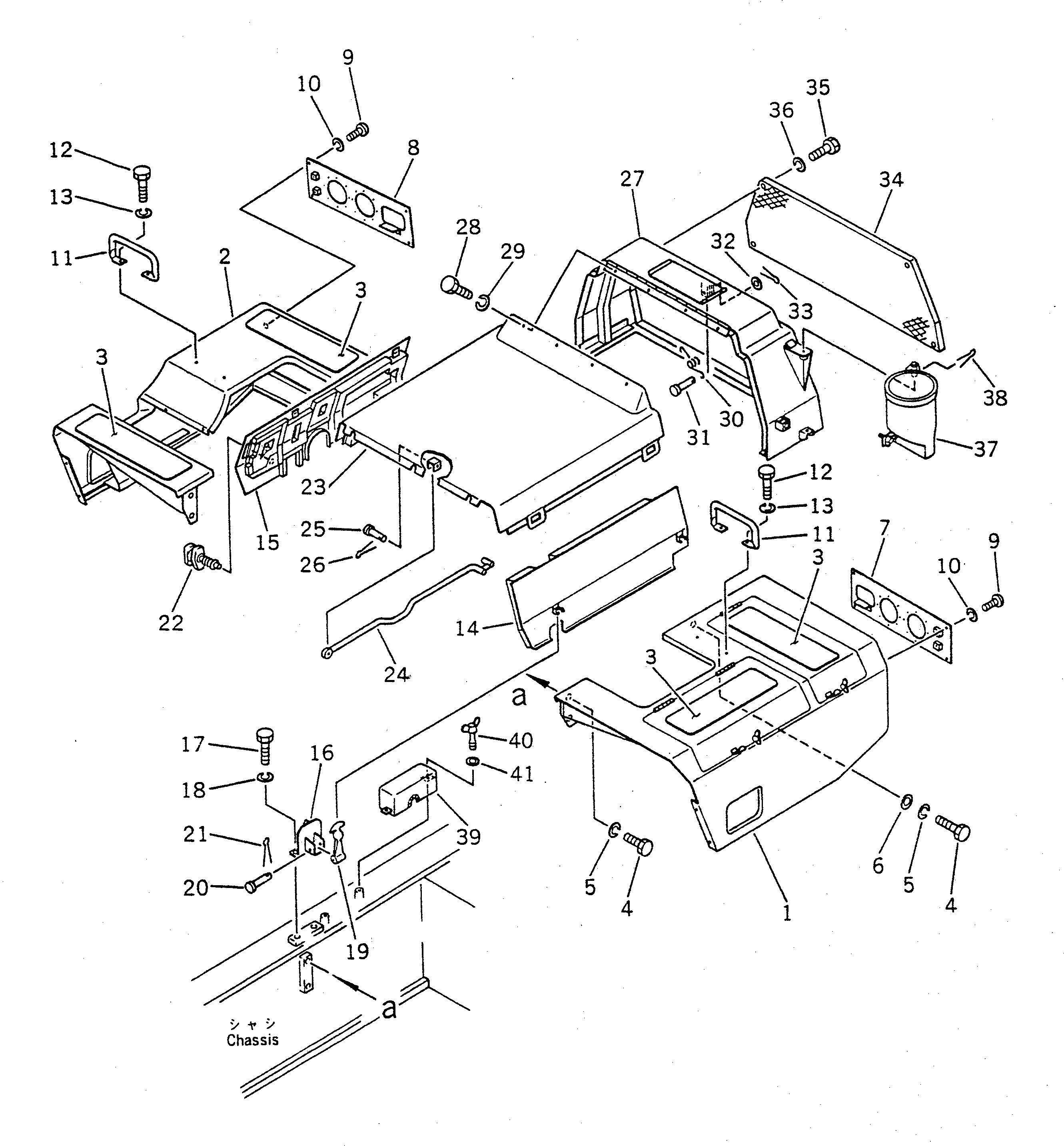 Крышка 22W-54-16790 Komatsu