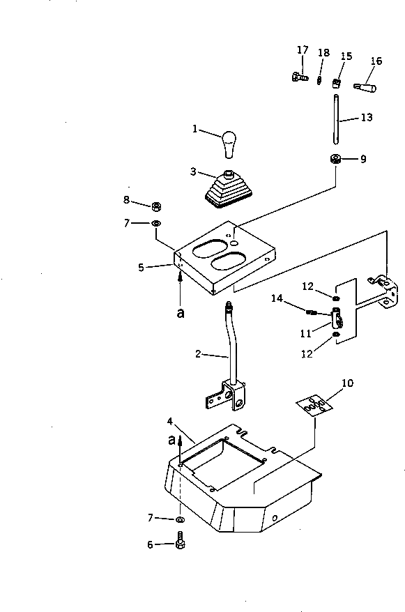 Крышка 418-V91-1280 Komatsu