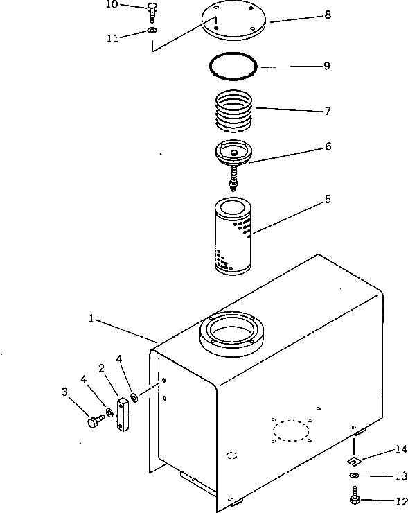 Крышка 20N-60-41320 Komatsu