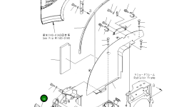 Крышка 22K-54-21422 Komatsu