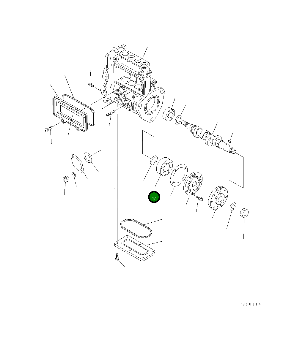 Подшипник 450-187  Komatsu