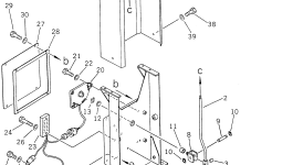 Вал 569-43-36140 Komatsu