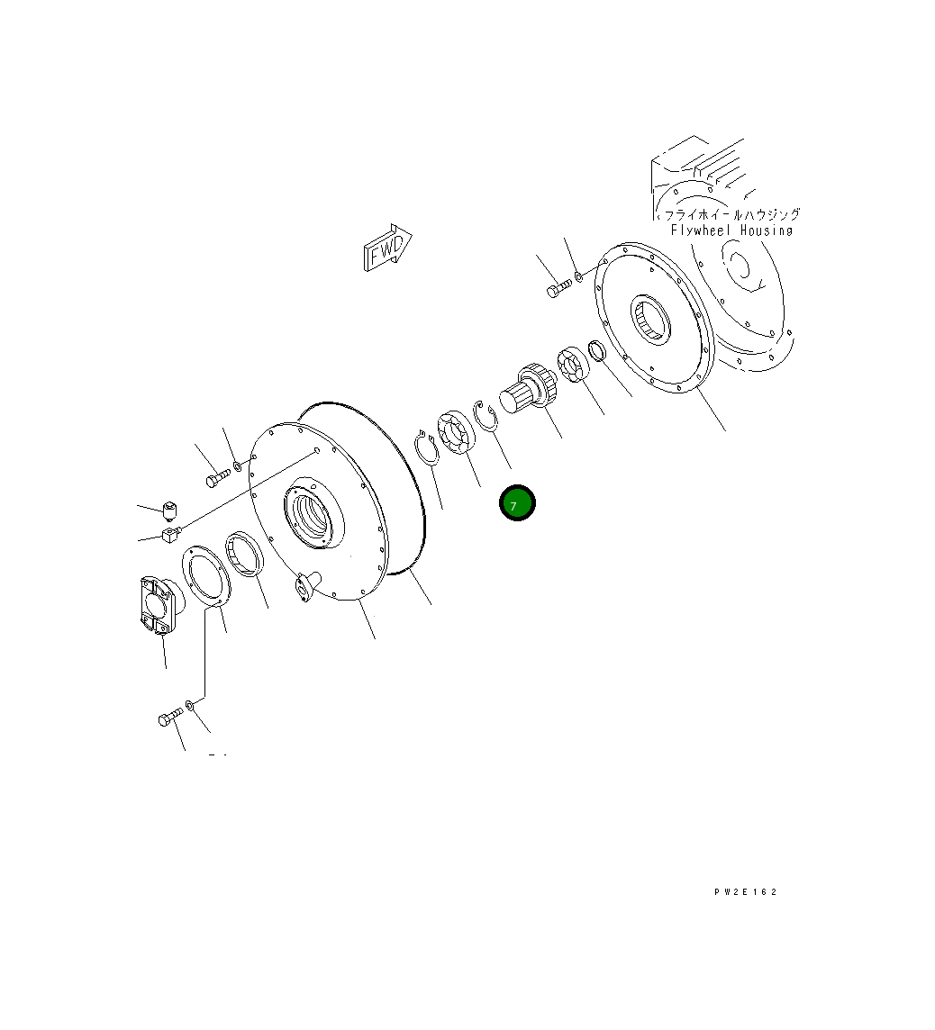 Подшипник 06341-06214 Komatsu