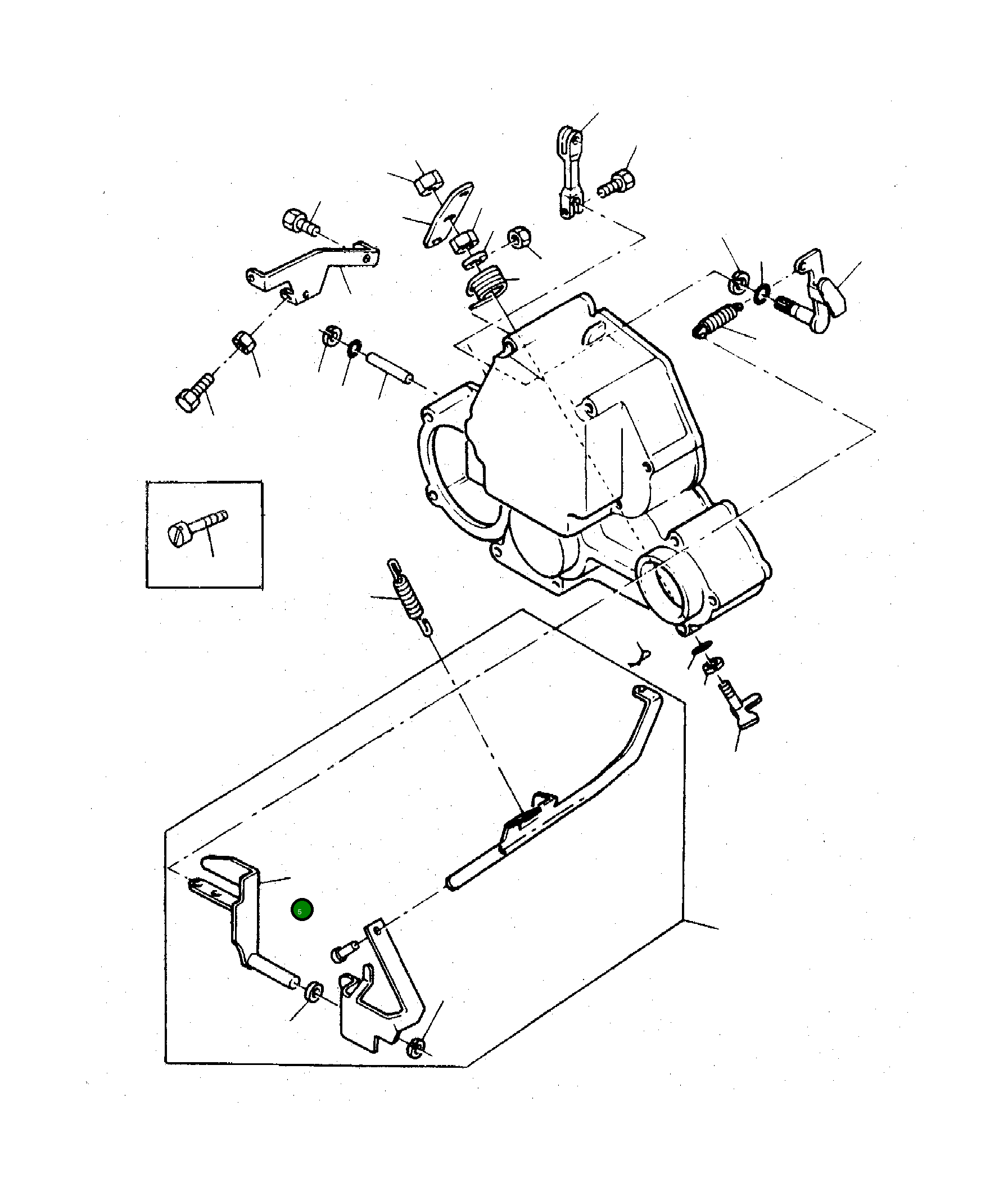 Рычаг PKP000132 Komatsu