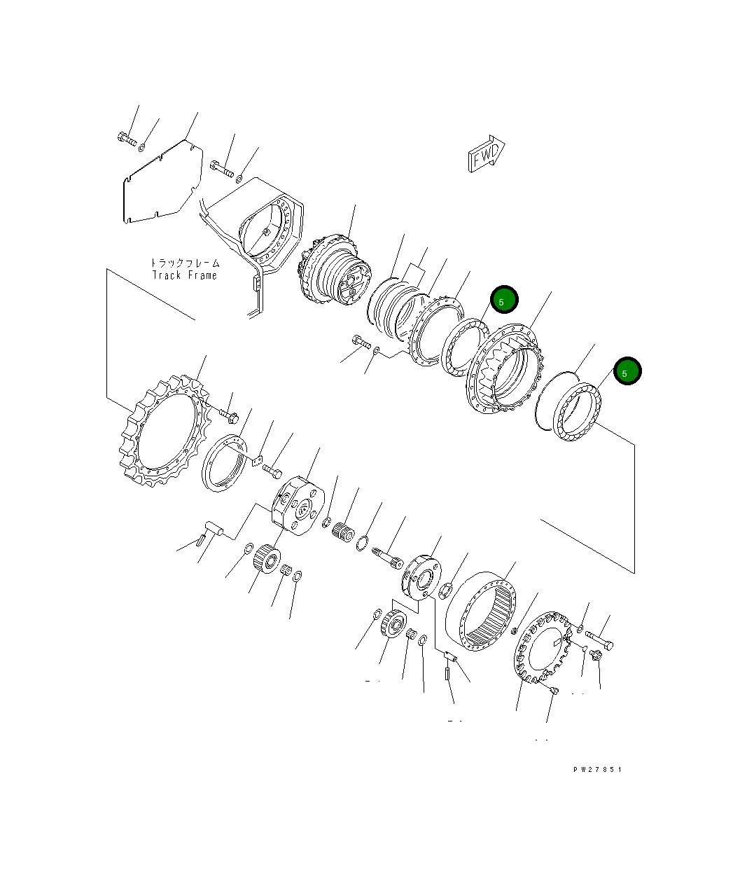 Подшипник 207-27-63220 Komatsu