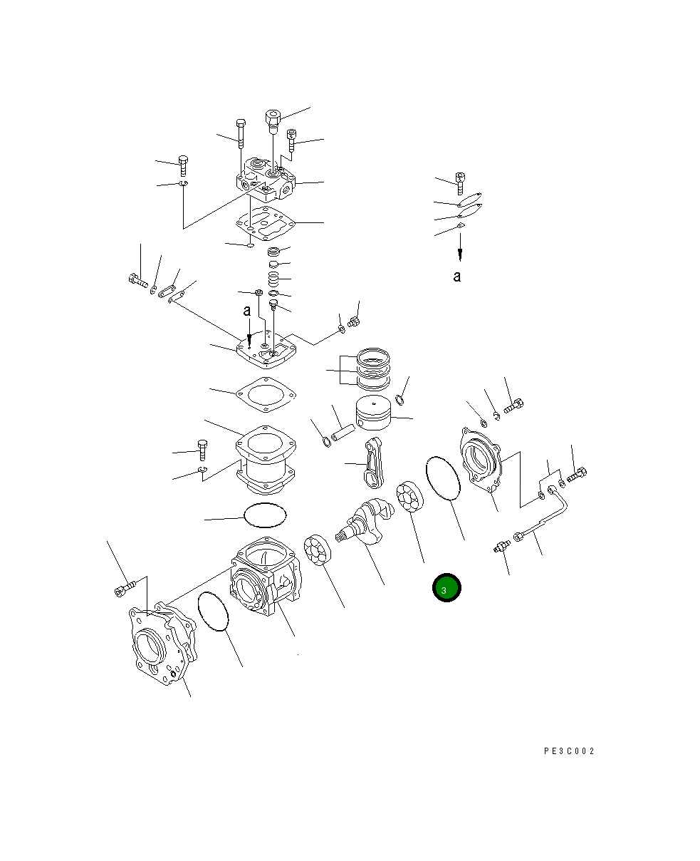Подшипник DK035630-6000 Komatsu