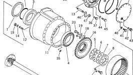 Шестерня 568-22-12450 Komatsu