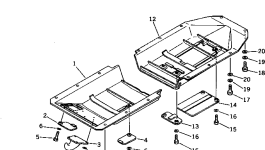 Крышка 130-54-73240 Komatsu
