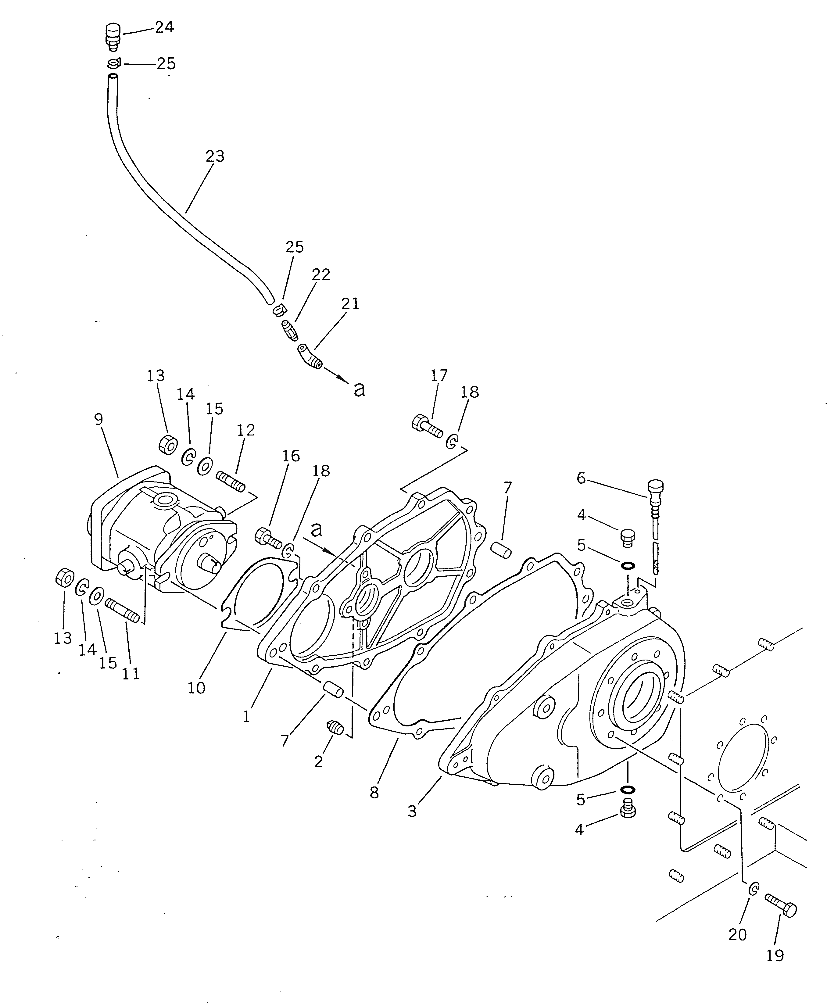 Крышка FF7810-14111 Komatsu