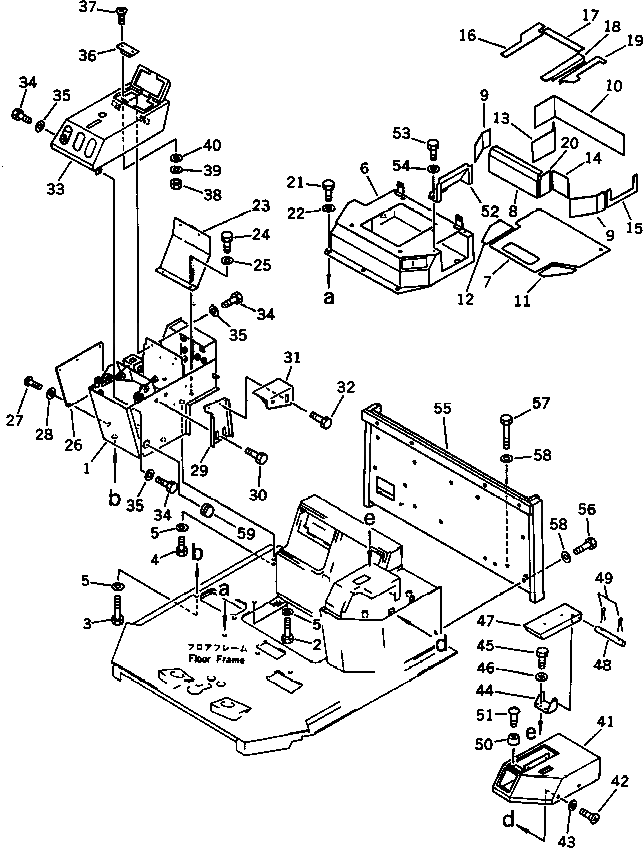 Крышка 425-54-12670  Komatsu