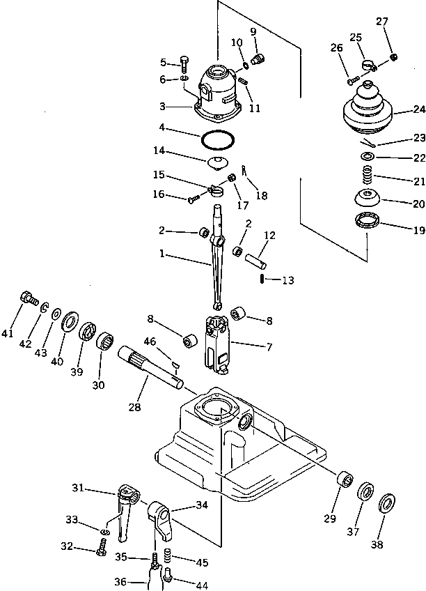 Крышка 130-14-65382 Komatsu