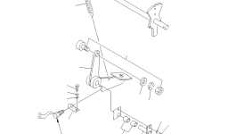 Рычаг 258-70-53401 Komatsu
