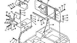Крышка 20T-54-26181 Komatsu