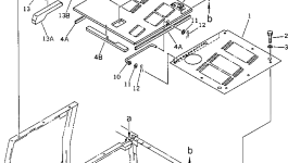 Крышка 20Y-54-12132 Komatsu