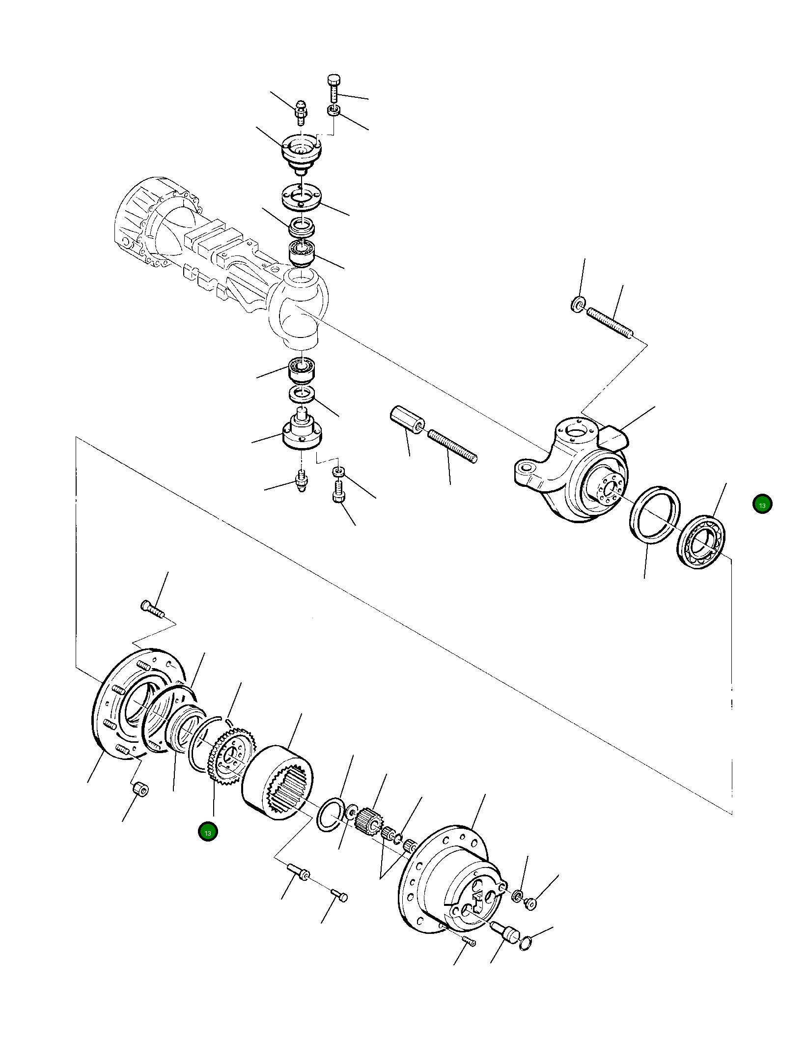 Подшипник 22E-23-11780 Komatsu