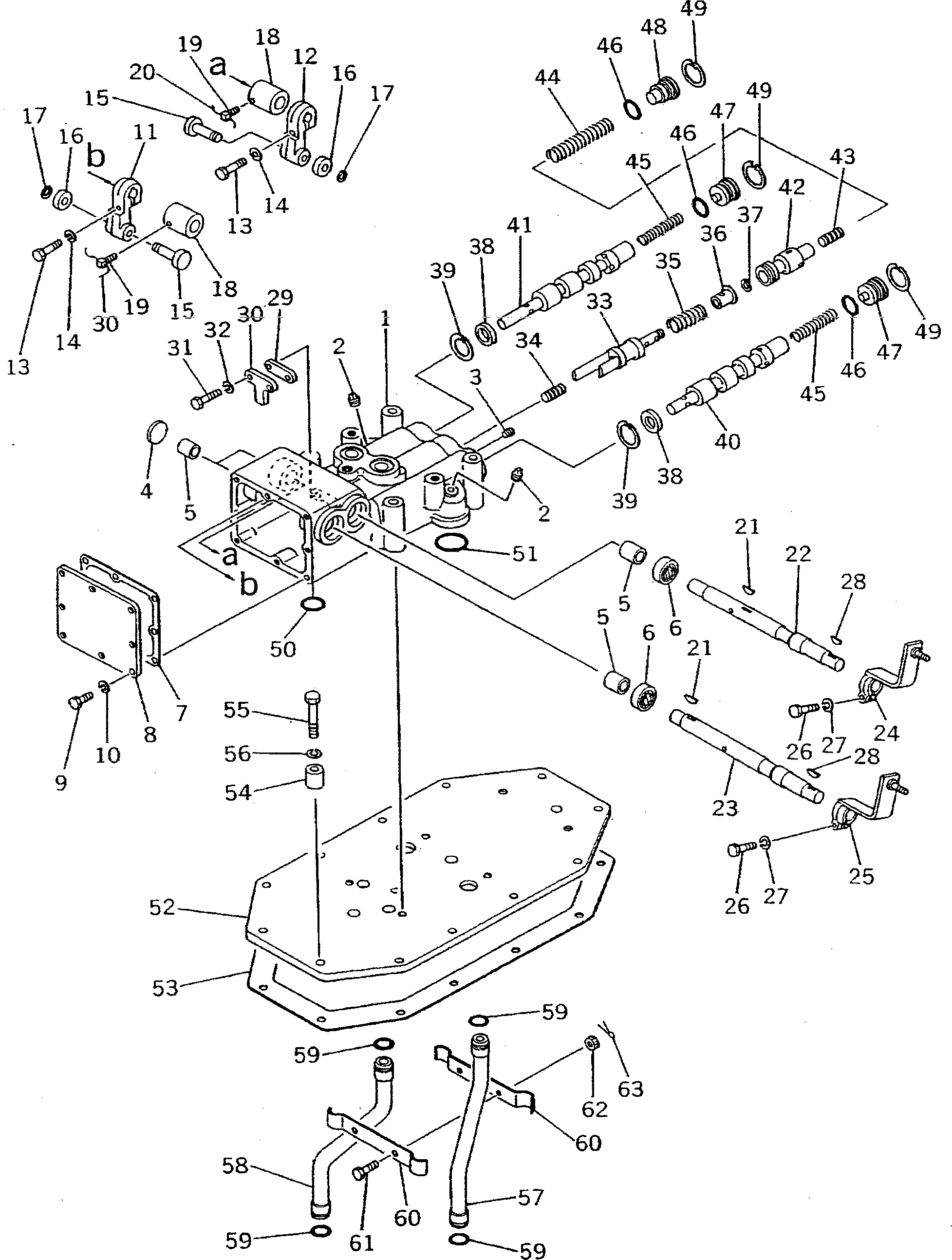 Рычаг 195-40-11194 Komatsu