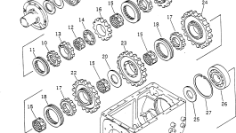 Шестерня,F5 567-14-62140 Komatsu