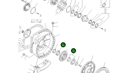 Подшипник 195-09-18380 Komatsu