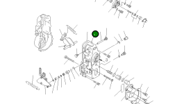 Крышка DK154022-7920 Komatsu