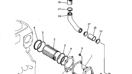 Труба 6712-61-6510 Komatsu