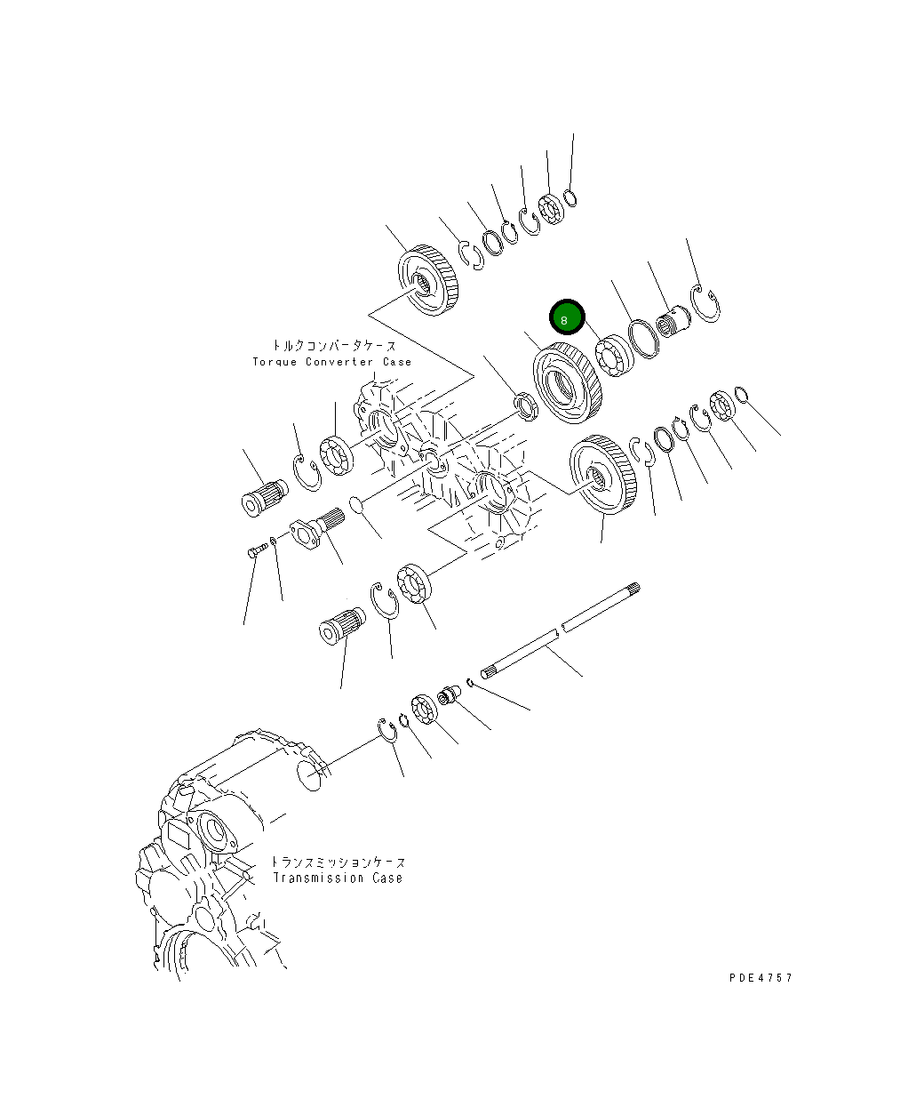 Подшипник 714-07-12330 Komatsu