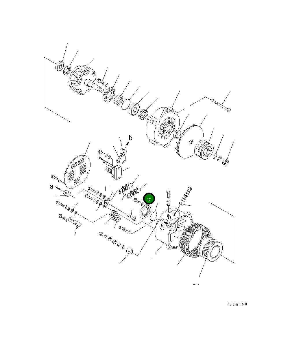 Крышка SD2202-014-01 Komatsu